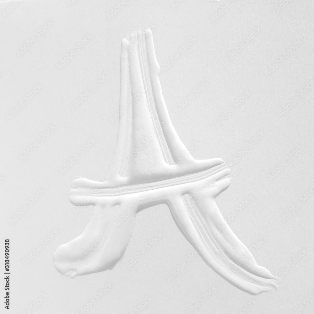 3 d texture of white paint with handmade brush strokes, decor elements for modern design. Abstract background for screensaver template and wedding card in gray gradient. 3 d texture of white paint with handmade brush strokes, decor elements for modern design. Abstract background for screensaver template and wedding card in gray gradient.