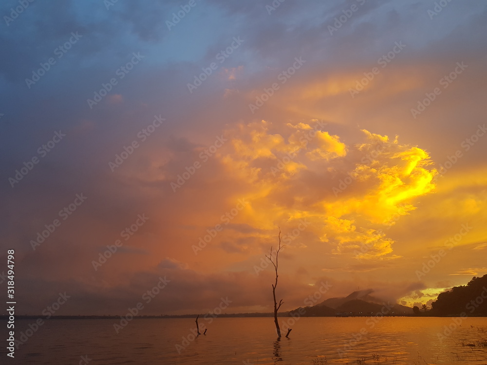 The Sky color blue and twilight in thailand. The Sky color blue and twilight in thailand.