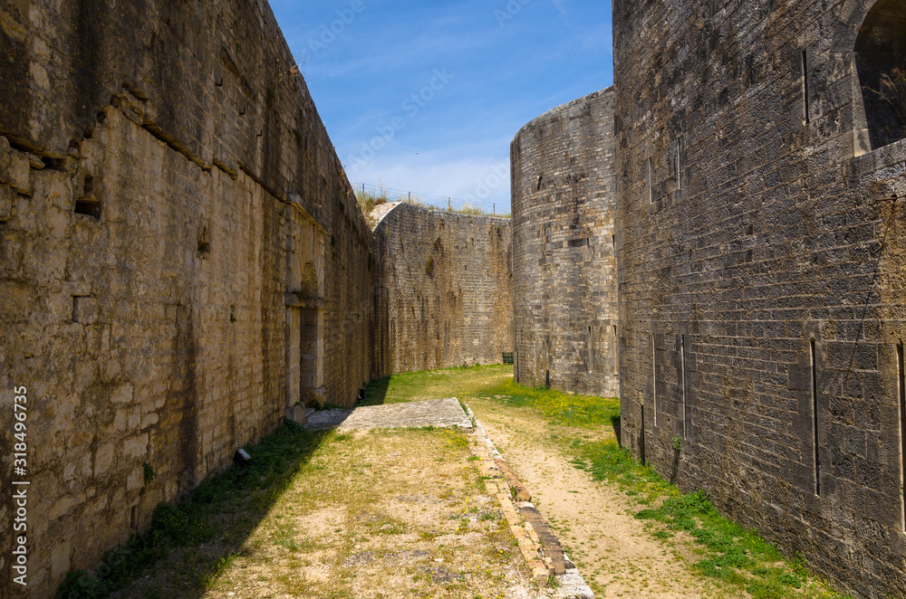 The Old Fortress of Corfu, Kerkyra (Corfu Town), the capital of Corfu island, Greece