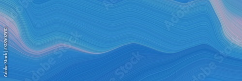 surreal header design with steel blue, pastel purple and cadet blue colors. dynamic curved lines with fluid flowing waves and curves