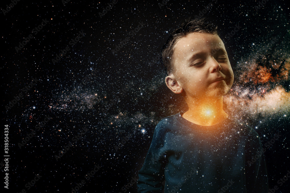 a small child who has a sore throat. He fancies himself an astronaut a small child who has a sore throat. He fancies himself an astronaut