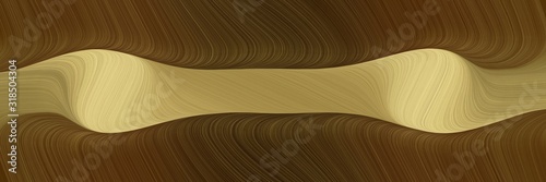 moving header with chocolate, dark khaki and peru colors. dynamic curved lines with fluid flowing waves and curves