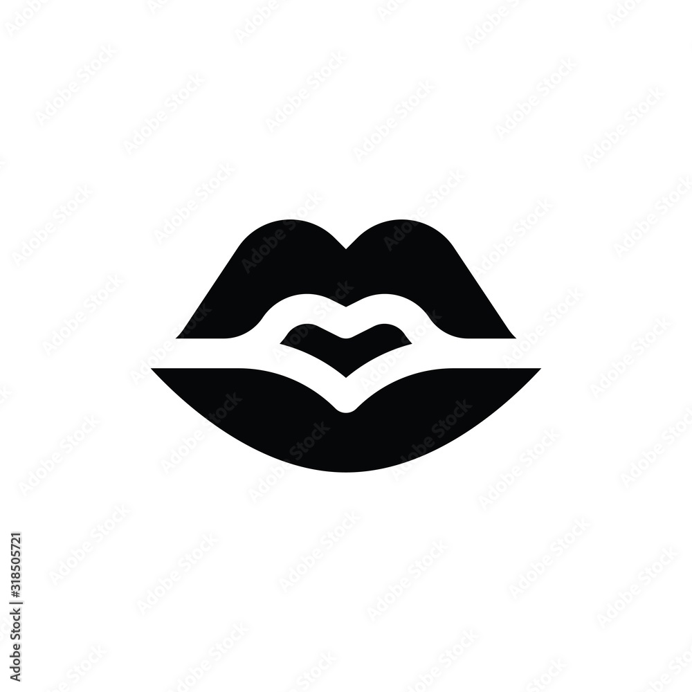 valentine day related love and romance kiss vector in solid design valentine day related love and romance kiss vector in solid design