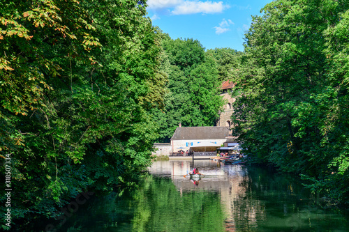 Idyllische Kahnfahrt in Augsburg