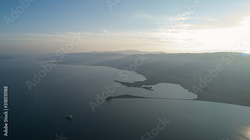 Lake Baikal, Oltrek island. Irkutsk region, Russia.