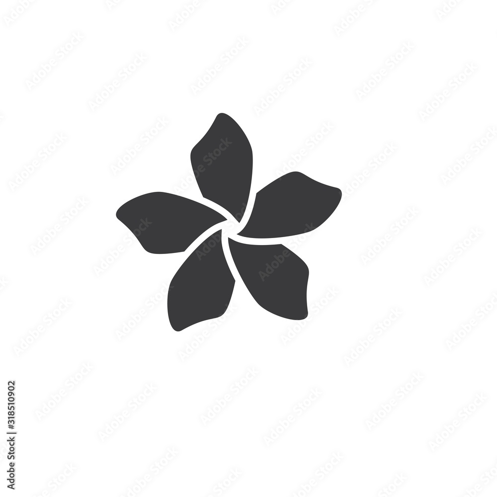 Beauty icon flowers design illustration Beauty icon flowers design illustration
