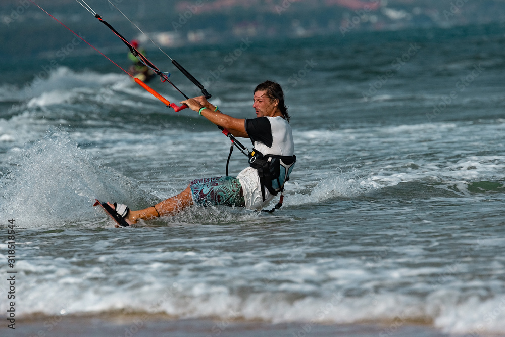 Fototapeta premium Kite surfer