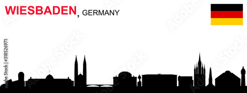 Wiesbaden Silhouette
