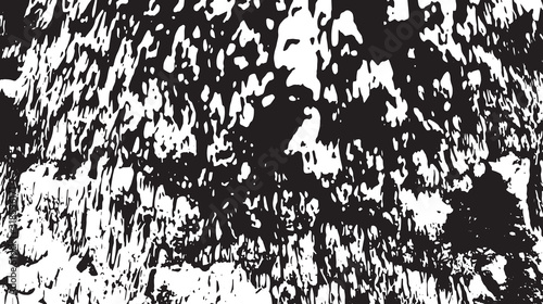 Black and white vintage grunge futuristic background. Suitable to create unique overlay textures with the effect of scratching, breaking, antiquity and old materials.