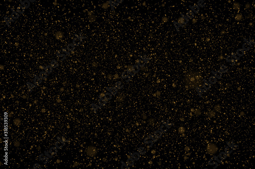 Gold abstract bokeh background, Color Festive background