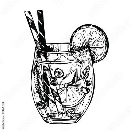 Beach. Binge. Drink. Vector on a transparent background.