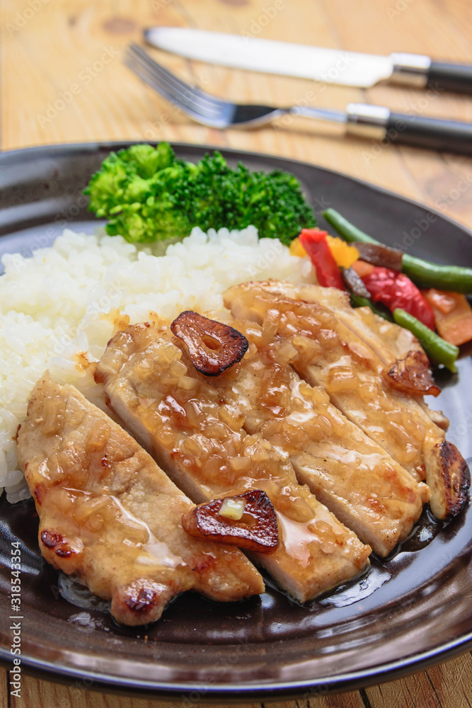 豚ロース肉ライス 豚ロース肉ライス