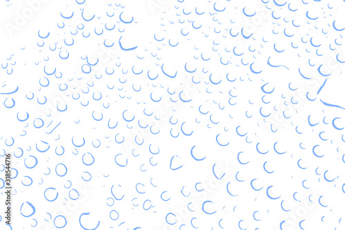 Blue Waterdrop Background