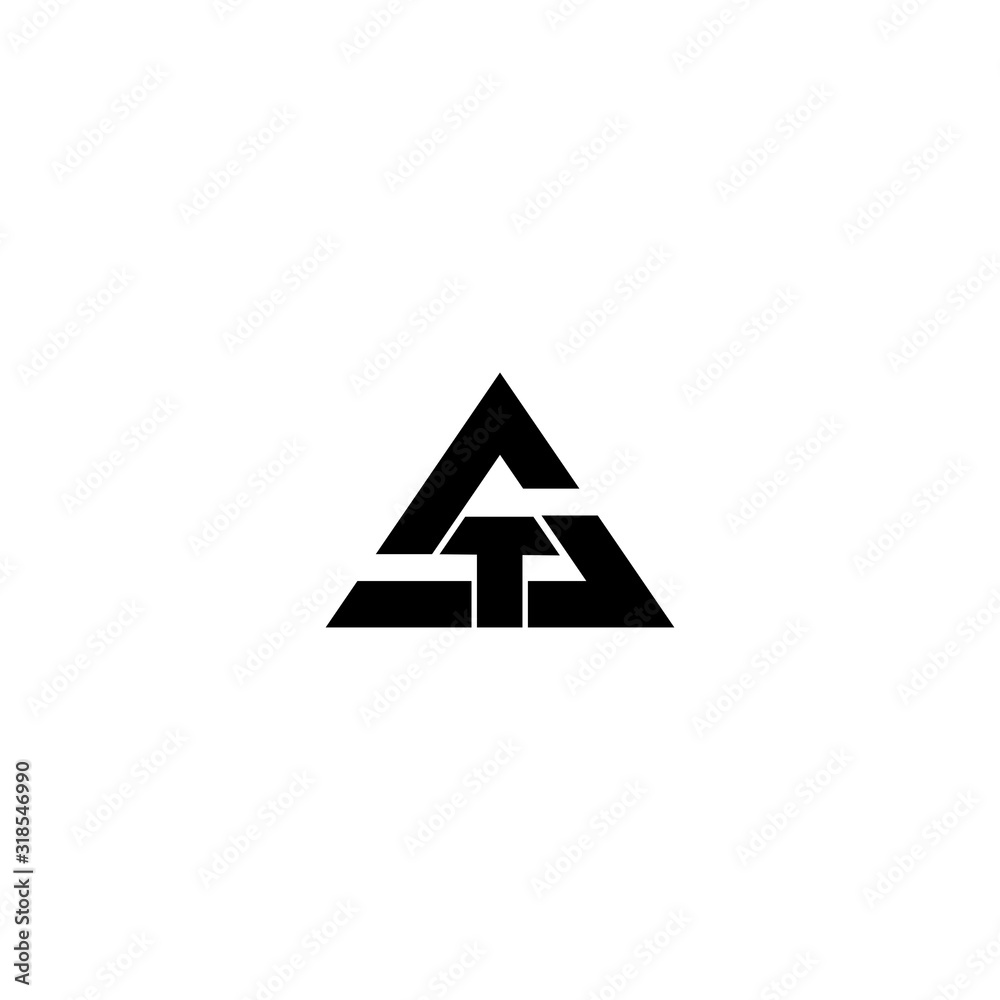 ST S T Letters Logo Design Vector ST S T Letters Logo Design Vector
