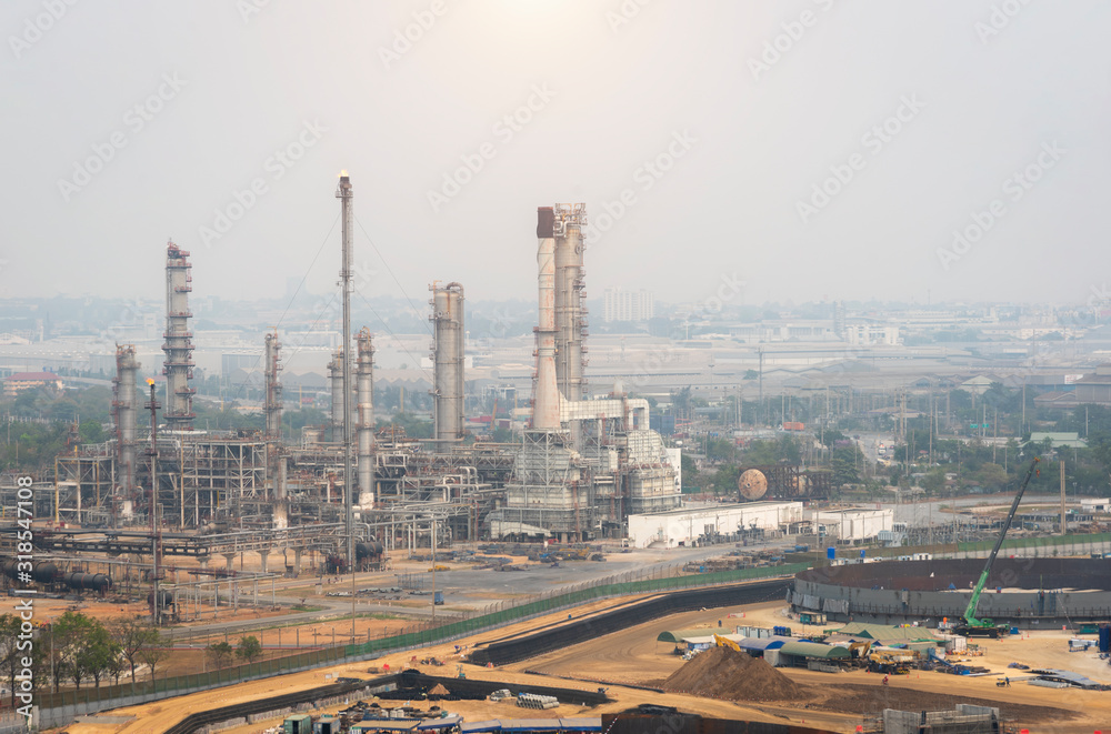 Petroleum and petrochemical plants