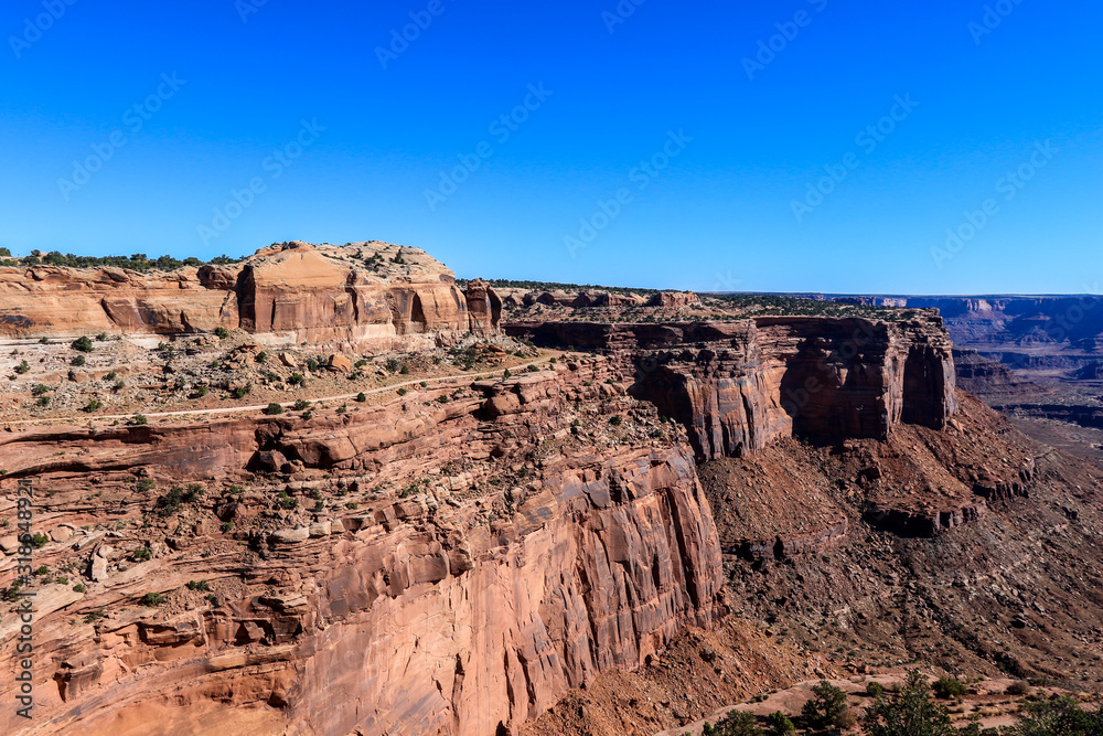 Mountaitns and Red Stones of the Canyonlands National Park, USA