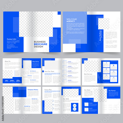corporate business brochure template