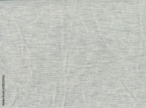 texture of damaged gray thread fabric