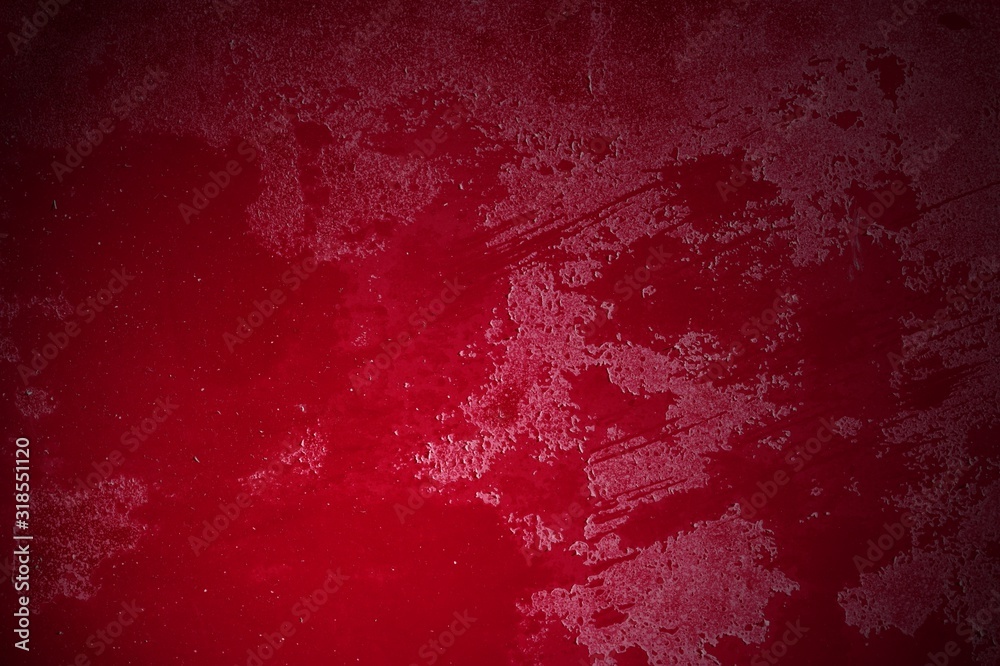 Oberfläche rot als Hintergrund Textur