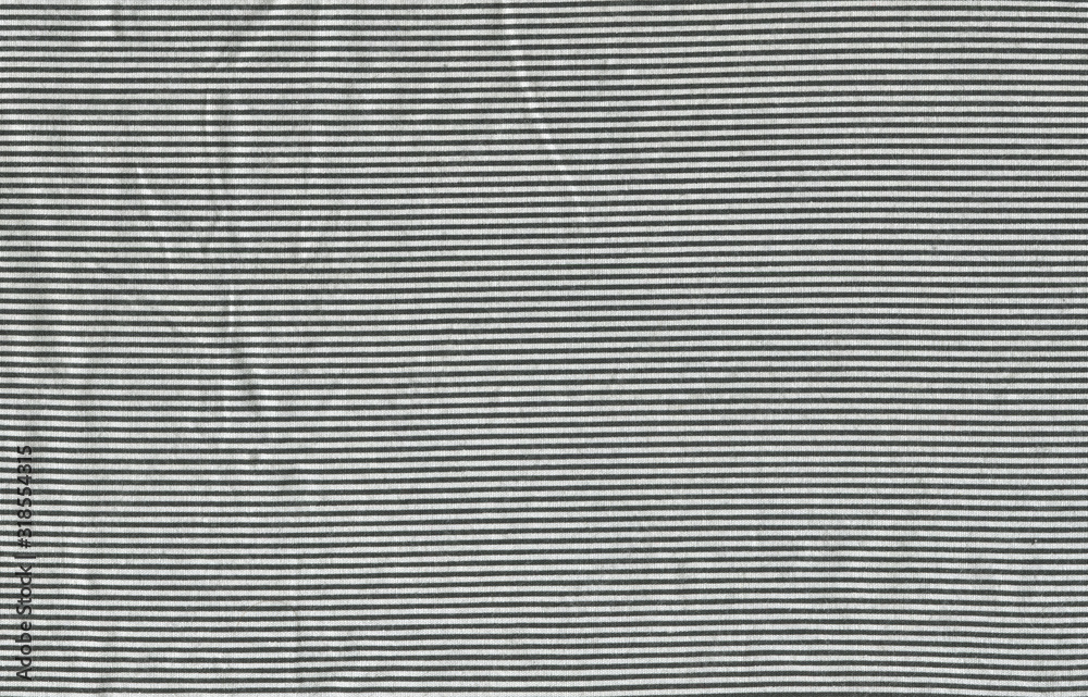Obraz premium black and white striped fabric texture