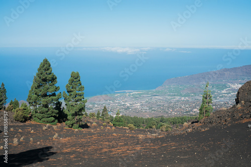 Majestic landscape on La Palma, Canary islands