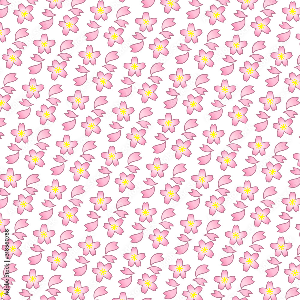 桜シームレスパターン-1.
