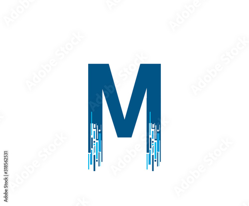 Letter M Digital Network , Technology and digital abstract line M network circuit vector logo. . Free Download Letter M Digital Network , Technology and digital abstract line M network circuit vector logo. . - GFXLoad