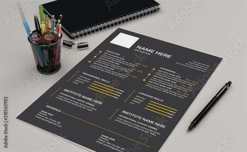 Creative CV / Resume Design Template