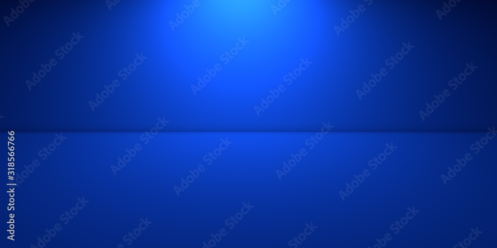 Abstract blue background. Empty room with blue light for new layout, backdrop or template . 3d render Abstract blue background. Empty room with blue light for new layout, backdrop or template . 3d render