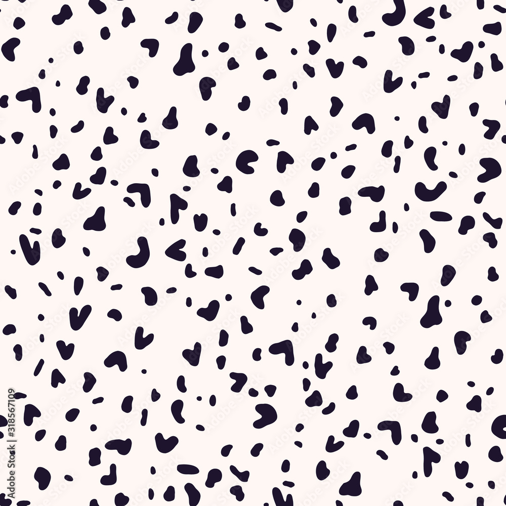 Abstract Hand-Drawn Black and White Spot Animal Skin Vector Seamless Pattern. Organic Fragments. Terazzo marks. Abstract Hand-Drawn Black and White Spot Animal Skin Vector Seamless Pattern. Organic Fragments. Terazzo marks.