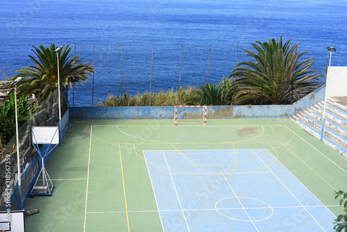 Sport facilities on the island of La Gomera, Canary Islands © nagib
