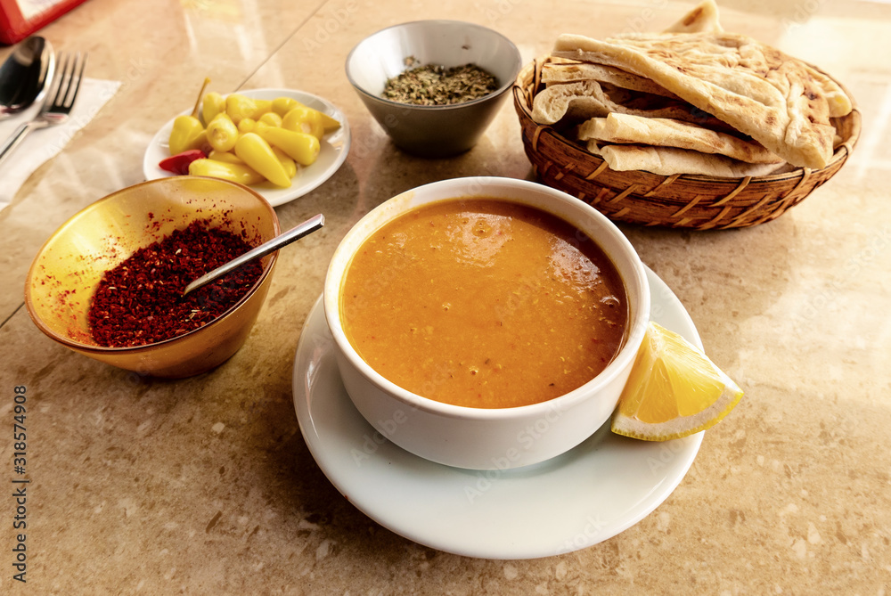 Traditional turkish soup Traditional turkish soup