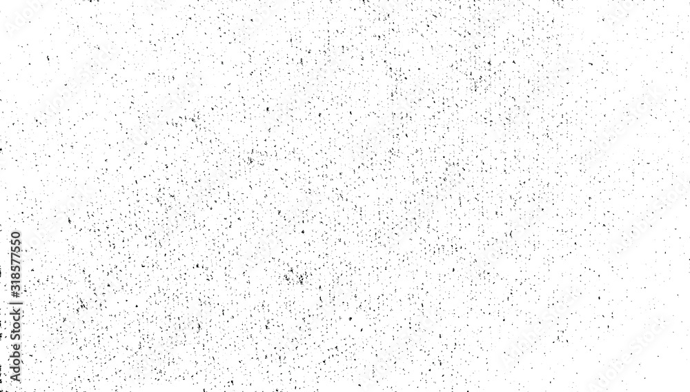 Abstract vector noise. Small particles of debris and dust. Distressed uneven background. Grunge texture overlay with fine grains isolated on white background. Vector illustration. EPS10. Abstract vector noise. Small particles of debris and dust. Distressed uneven background. Grunge texture overlay with fine grains isolated on white background. Vector illustration. EPS10.