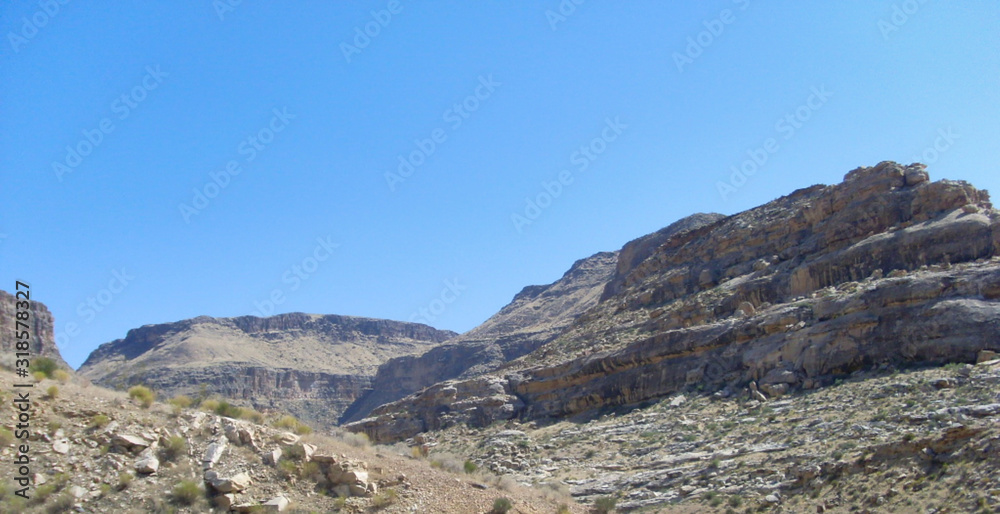 Felsformation im Death Valley in Amerika