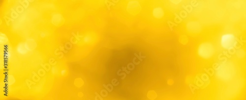 abstract yellow background with bokeh lights - concept summer sun, easter, creative ,idea
