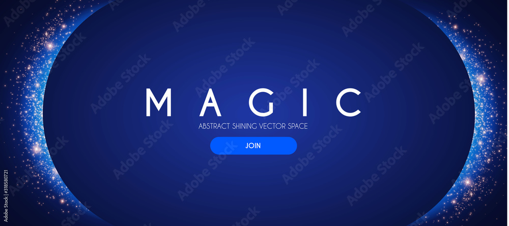Abstract Shining Background. Elegant magic space. Abstract Shining Background. Elegant magic space.