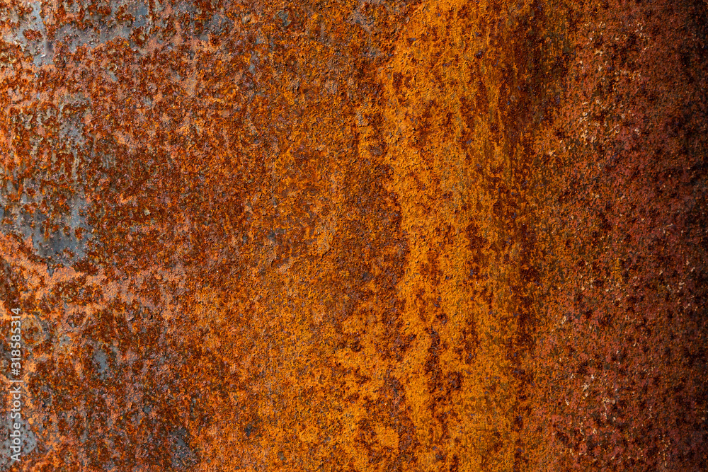The metal surface is filled with rust that is reddish brown. .Gives a retro and vintage feel. The metal surface is filled with rust that is reddish brown. .Gives a retro and vintage feel.