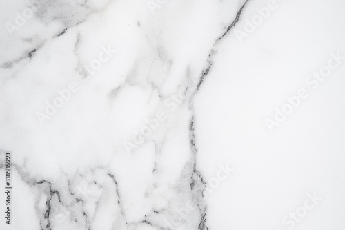 Fototapeta Naklejka Na Ścianę i Meble -  Beautiful white rock marble texture pattern for decoration design art work.