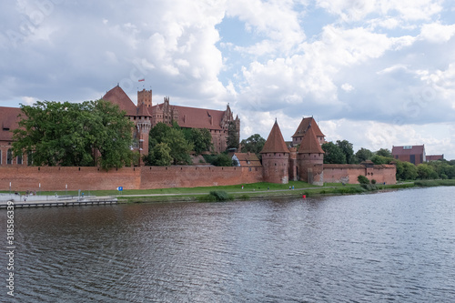 Polen-LitauenDie Ordensburg Marienburg in Masuren Polen