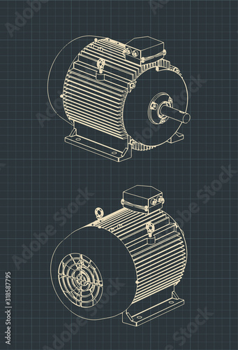 Electric motor blueprints