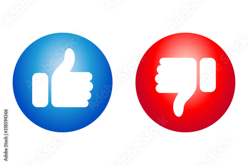 Like and dislike icon for your sites and apps