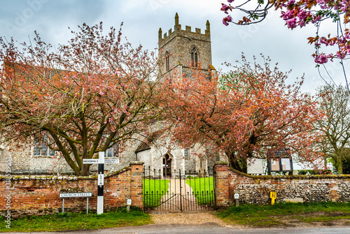 St Mary's Anglican parish church in Elsing, Norfolk
