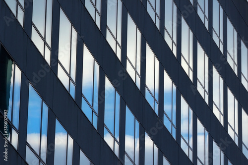 Detail of buildings in Paris.