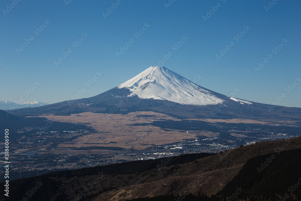 伊東市と富士山