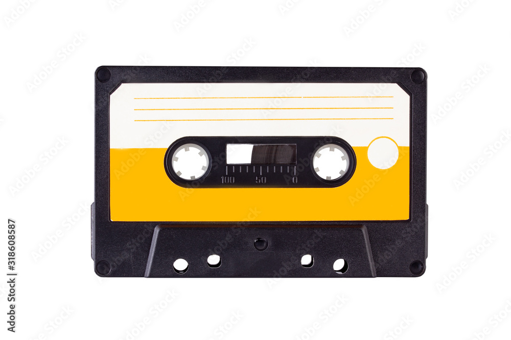 old film audio cassette for recording music audio recordings
