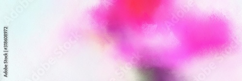 colorful vibrant vintage horizontal background with lavender, neon fuchsia and violet color © Eigens