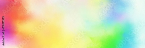 colorful vibrant old horizontal header with tea green, beige and pale violet red color photo