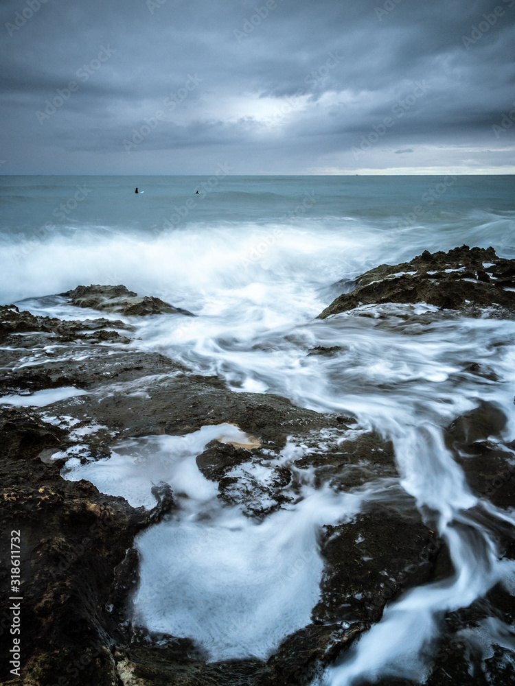 Fototapeta premium Long exposure coast