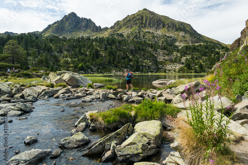 Llac dels Pessons in Andorra; Pyrenäen