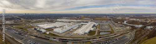 Foto Aerial panorama Chrysler Toledo Assembly Complex auto manufacturer